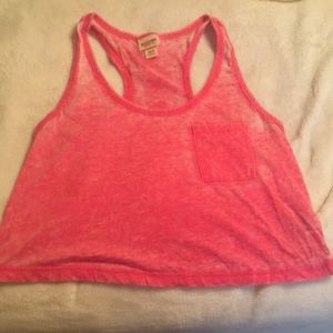 NWOT Mossimo pink crop top